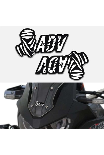 Dakar ADV 3D Sticker 2 Adet