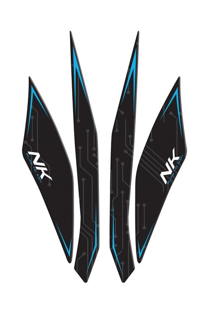 Redline Grafik CFMOTO 2023 250 nk mavi kafa grenaj pad - Fiyatı