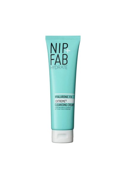 Nip + Fab Hyaluronic Acid Fix Extreme 4 Cleansing Cream, Gentle Cleanser, Multicolor, 150ml