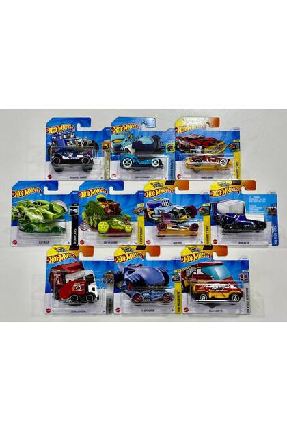 HOT WHEELS CEREN HotWheels 10'lu Fantastik Araba Seti - Onlu