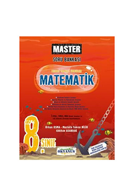 8. Sınıf Master Matematik Soru Bankası