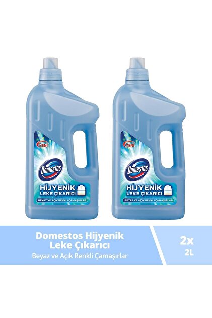Sıvı Leke Çıkarıcı Beyaz & Açık Renkli Çamaşırlar 2 Lt 2 Adet