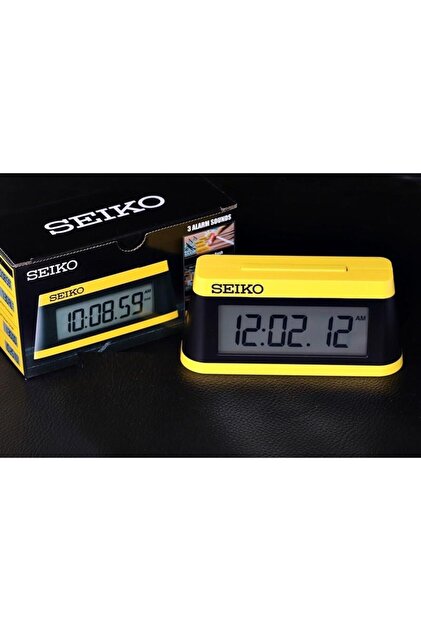 Seiko Clocks Sports Timer QHL091Y Kronometre ve Geri sayım sayacı