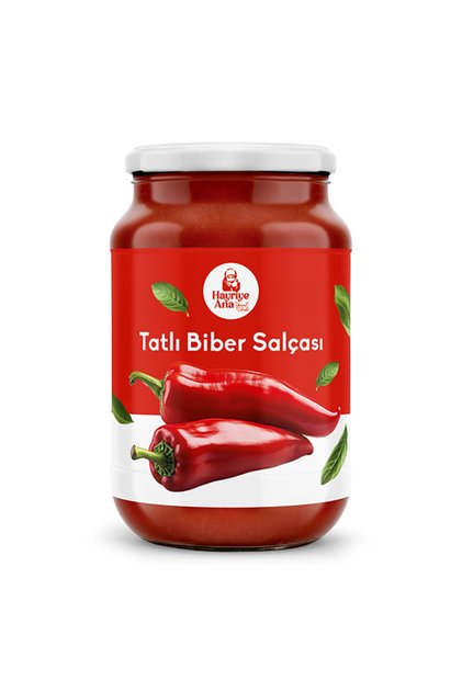 Hatay Tatlı Biber Salçası 1000 Gr – Doğal Ev Yapımı Salça – Katkısız