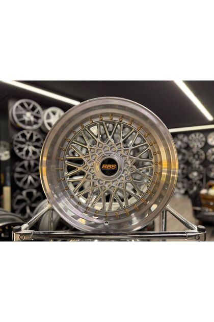 gzm 17 İNC 5X112 BBS RS2 Uyumlu JANT TAKIMI SİLVER (4 ADET