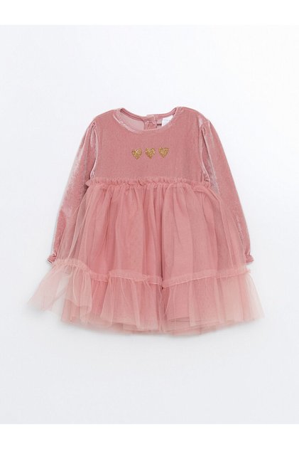 Lcwk Long Sleeve Tutu Baby Girl Dress