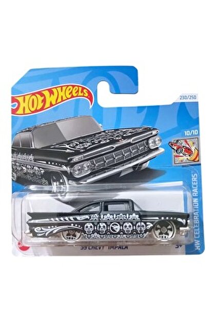 HOT WHEELS 1:64 '59 CHEVY IMPALA KIRMIZI - JJJ15 - 2026 - Fiyatı
