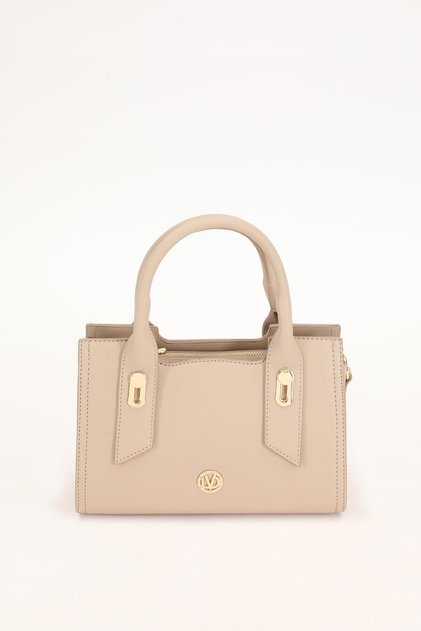 Mink Multi-Compartment Handbag