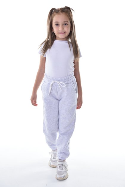 Children's Winter Thick Raised 3 Thread Sweatpants Jogger Pants