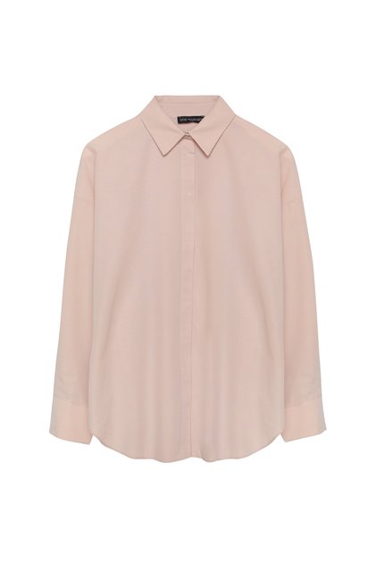 Oversize Basic Shirt Stone