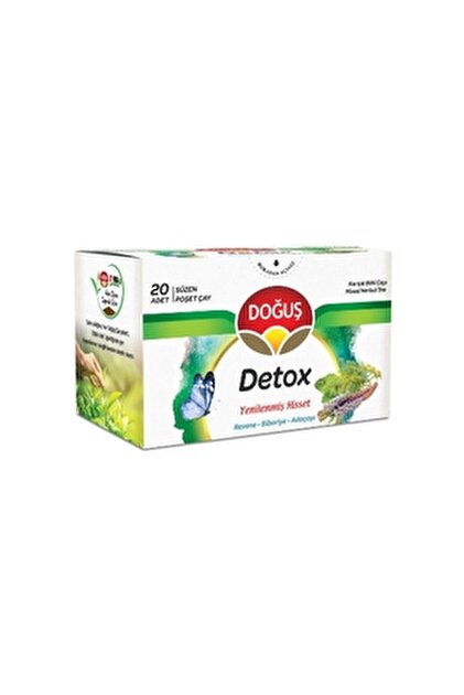 Doğuş Detox Süzen Poşet Çay 6x20'li / Rezene - Biberiye - Adaçayı
