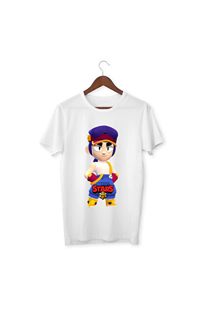 ALPŞAN TİCARET Brawl Stars Starr Nova T-Shirt Kids Adult Star Nova
