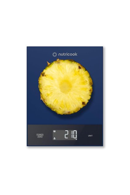 Kitchen Scale 2, 5kg Capacity, for Baking & Meal Prep, 4 Measuring Modes, Plastic, Blue