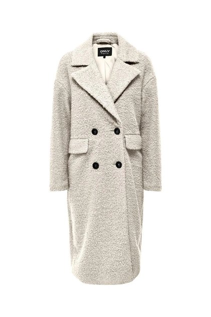 Double Breasted Collar Casual Women's Coat 15293695