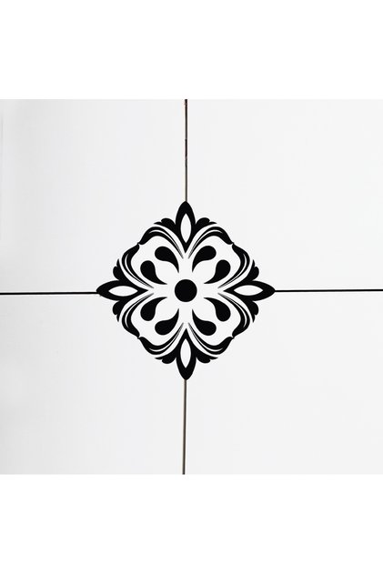 Fayans Sticker, Karo Sticker, 18 Adet Su Geçirmez Banyo Fayans ve Karo Sticker (7cmx7cm)
