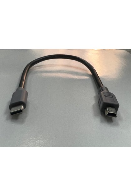 Typec mini usb kablo type-c 5 pin kablo 25 cm