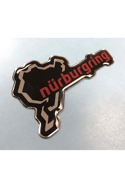Nurburgring 3D STICKER 1 ADET