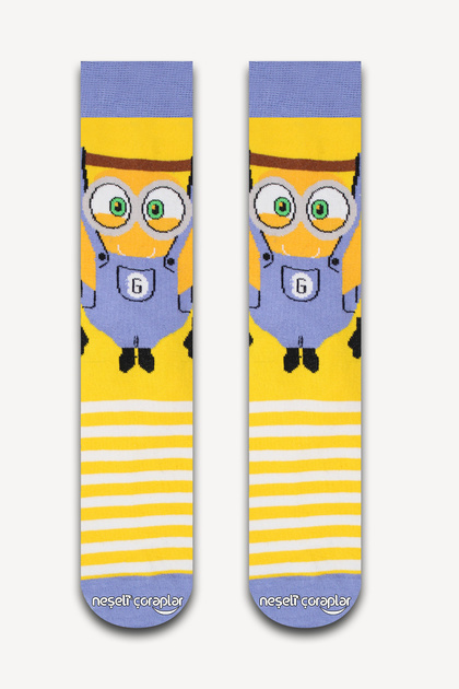 Minions Renkli Çorap