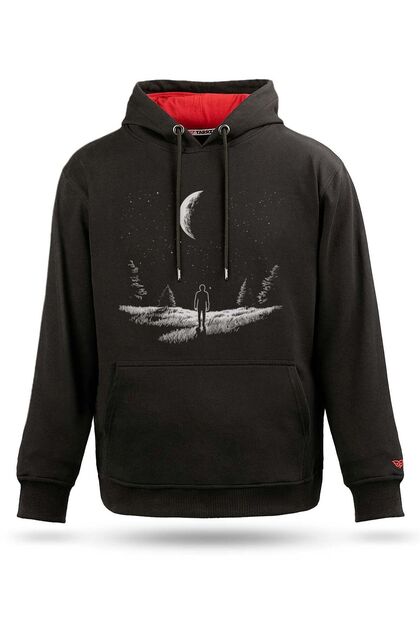Hooded Sweatshirt Women's Night and Stars Design Hooded Sweatshirt Men's