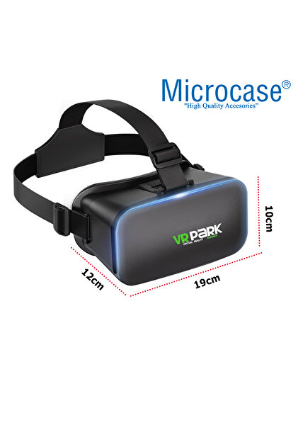 Microcase VRPARK V6 3D Sanal Gerçeklik Gözlüğü + VR Kablosuz