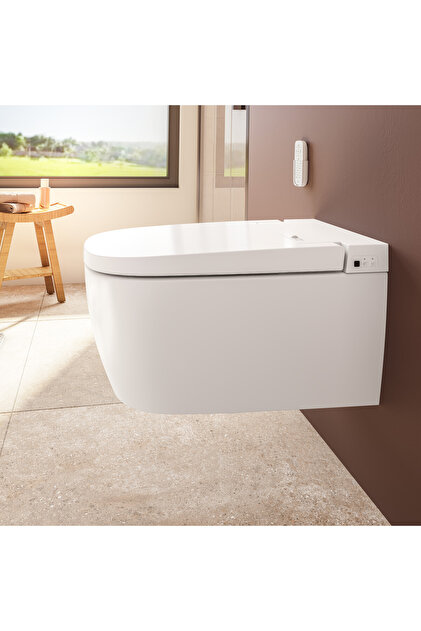 VitrA V-Care Comfort 5674B003-6194 Akıllı Klozet, 60 cm, Beyaz