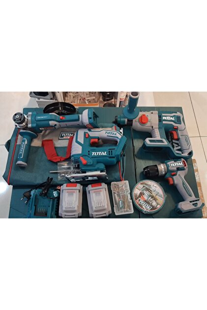 Total 4 LÜ AVANTAJLI SET TAŞLAMA_DEKUBAJ_VİDALAMA_HİLTİ - Fiyatı