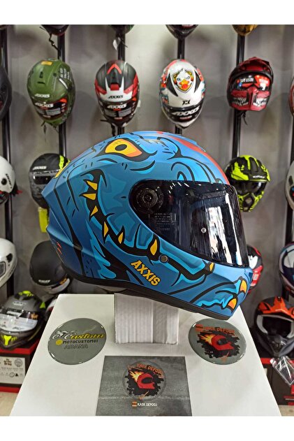 Axxis Draken S C7 Dinotoon Full Face Kapalı Kask - Fiyatı, Yorumları