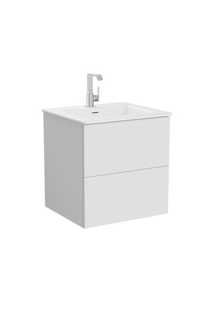 VitrA Metropole Pure 67212 Lavabo Dolabı, 2 Çekmeceli, Mat Açık