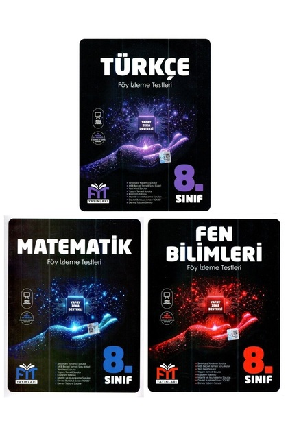 Fit Yayınları 8. Sınıf LGS Türkçe - Matematik - Fen 132 Fasikül