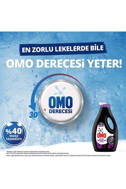 Omo Sıvı Deterjan Active Fresh 1690 ml Black 1690 ml - Fiyatı