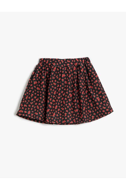 Floral Mini Skirt
