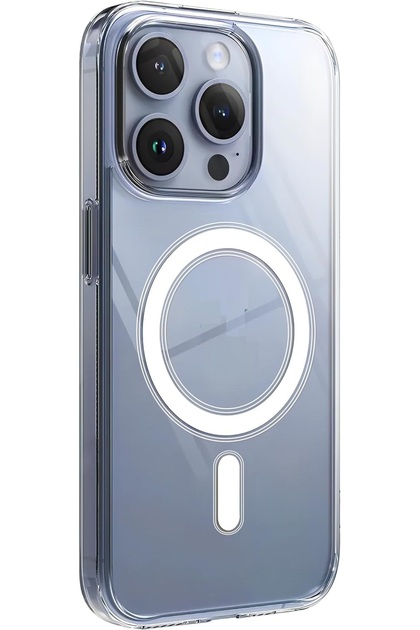 [Mika Magsafe] iPhone 13 Pro Max Compatible Transparent Hard Mica Non-Glare Magsafe Slim Fit Case