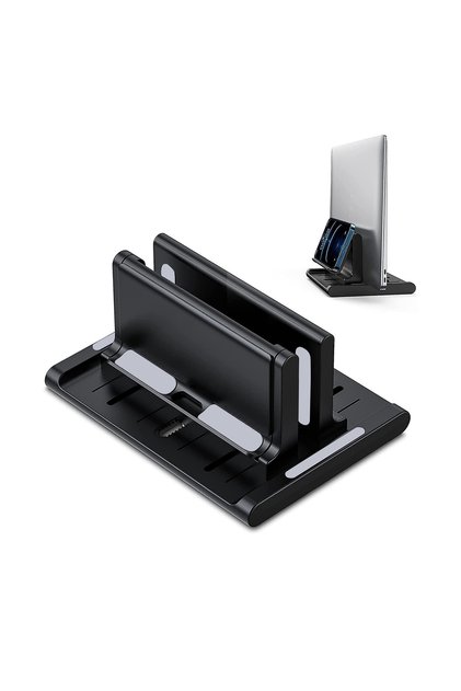Ayarlanabilir Çok Amaçlı Telefon Tutuculu Laptop Notebok Macbook için Dikey Stand-AL4495