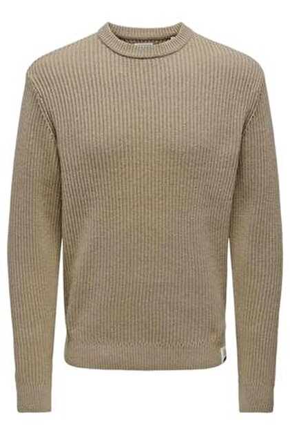Only & Sons ONSBOB ROLL NECK - Pullover - Rosin/vert Foncé