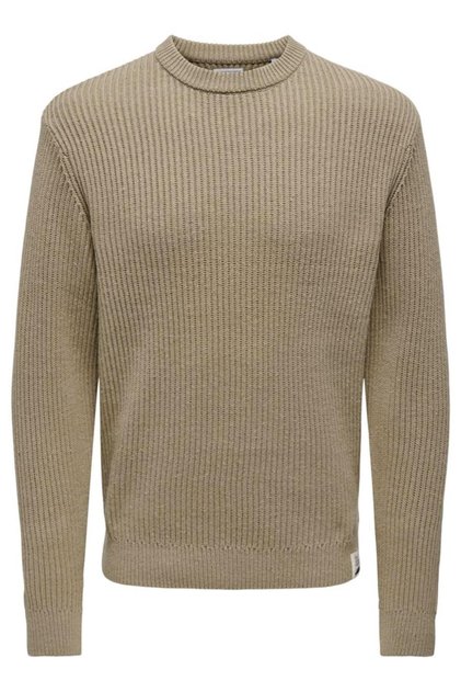 ONSFERGAL LIFE REG 7 RIB CREW KNIT