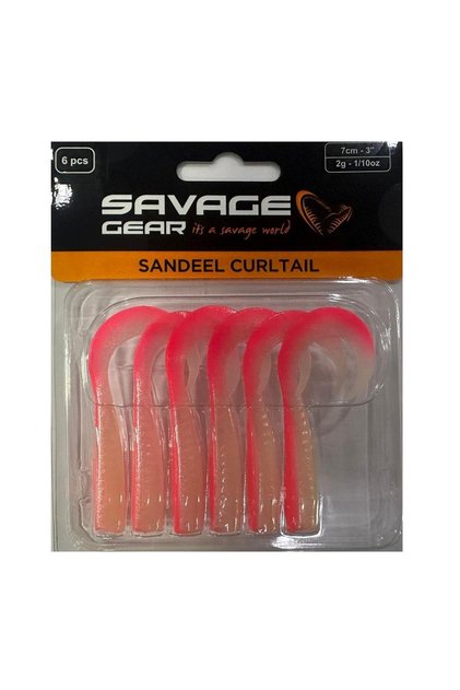 Lb Sandeel Curtail 7 Cm (6'LI) Pink Glow