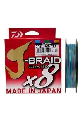 DAIWA J-Braid Grand PE 8X İp Misina 0.20mm 16kg 300mt Multicolor
