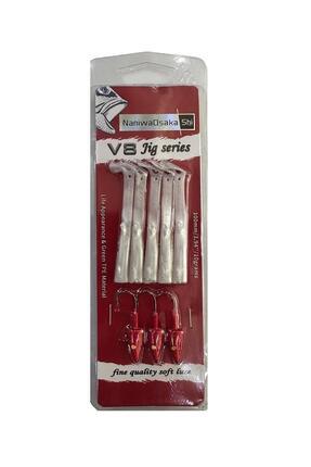 おざしん Genel Markalar Naniwa Osaka Shi V8 80mm 5.5gr Lrf Silikon Yem