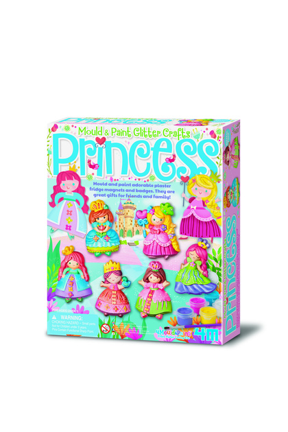 Atelier creativ Modeleaza si picteaza - Printesa cu sclipici