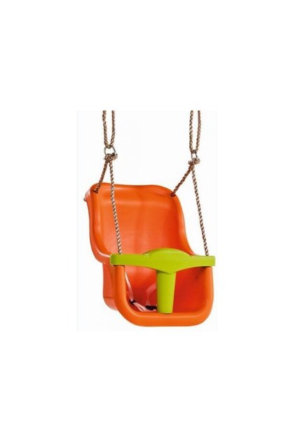 Leagan pentru copii Luxe PP portocaliu - verde lime