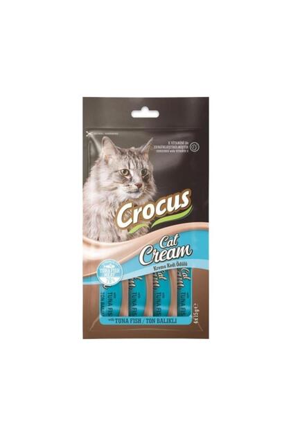 【とりすけ】Cream U.S.A (7CD,）【新品未使用】 crocus Ton Balıklı Krema Kedi Ödülü 4x15g Skt:01/2027 - Fiyatı