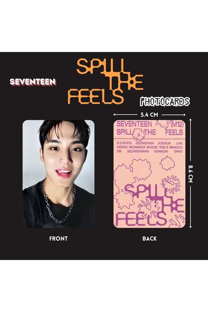 Kpop Dünyasi Seven Teen Mingyu '' Spill The Feels '' Photocards
