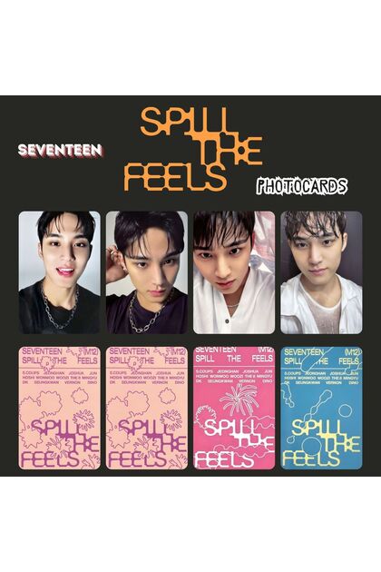 Kpop Dünyasi Seven Teen Mingyu '' Spill The Feels '' Photocards