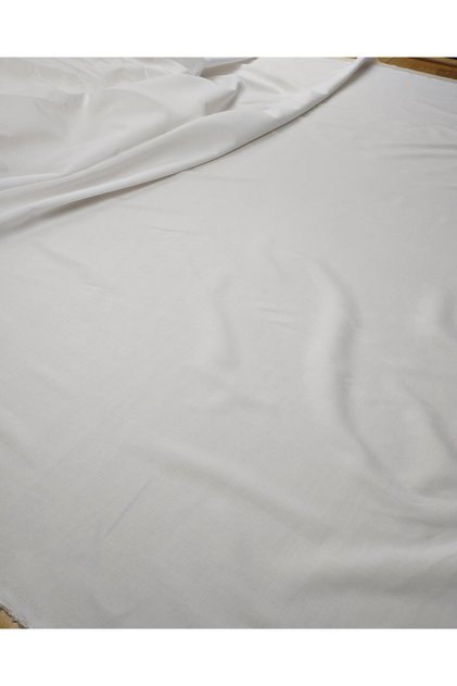 Telali Cotton Woven White Color Width: 140 cm