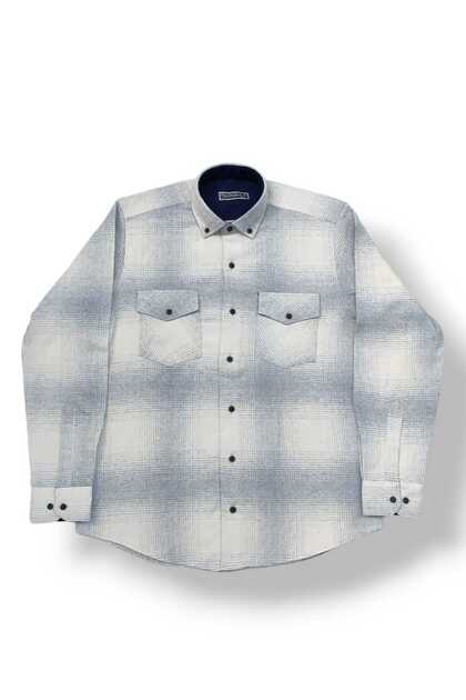 Classic Cut Double Pocket Cover Thick Griller Wool Dad Shirt[Top Quality Product]
