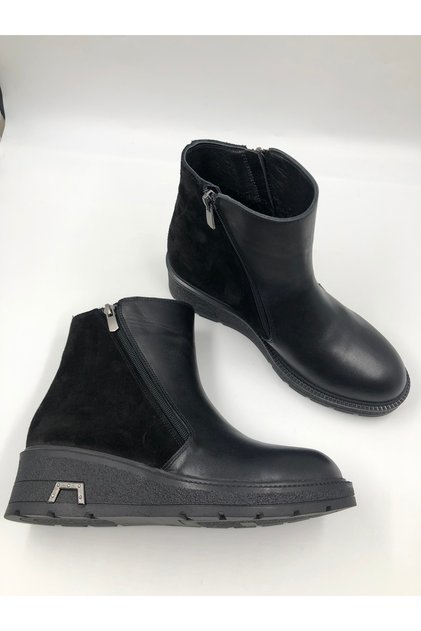 Wots Ayakkabı Genuine Leather/Suede Women Boots