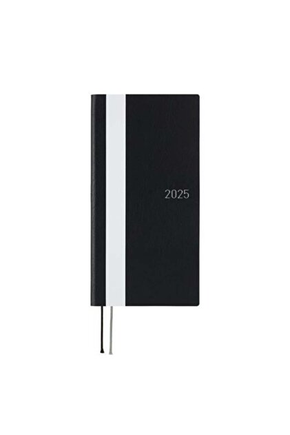 HOBONICHI Techo Weeks Japanese Version - White Line Black 2025 Jan