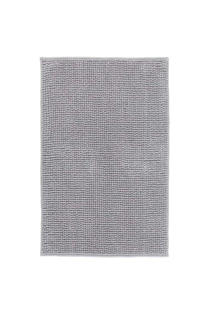 Bath Mat, Grey-White, 50X80 Cm, Toftbo