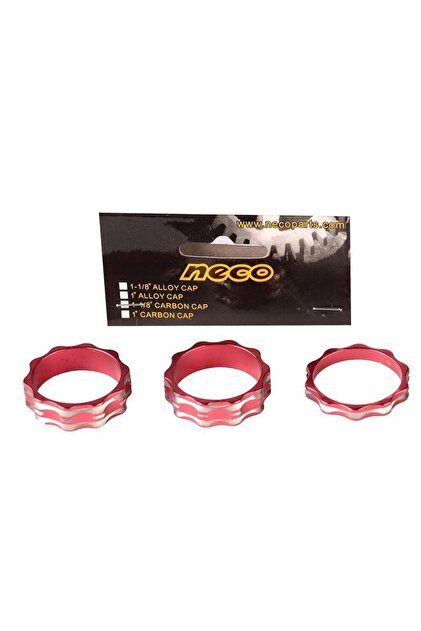 Neco Bisiklet Boğaz Altı Bilezik 1-1/8 (Spacer-R) 28.6 Kırmızı