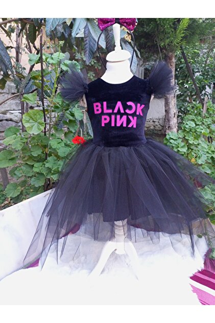 open lace back dress Black & Hot Pink Latin - Rhythm - Tango Dress On Sale main image 0
